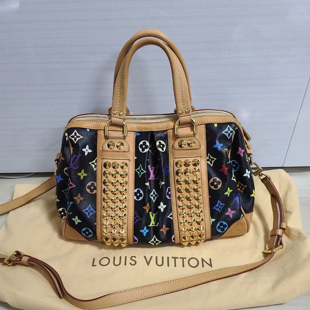 ❌SOLD❌Louis Vuitton Multicolore Courtney Bag Black - Picture 2 of 16